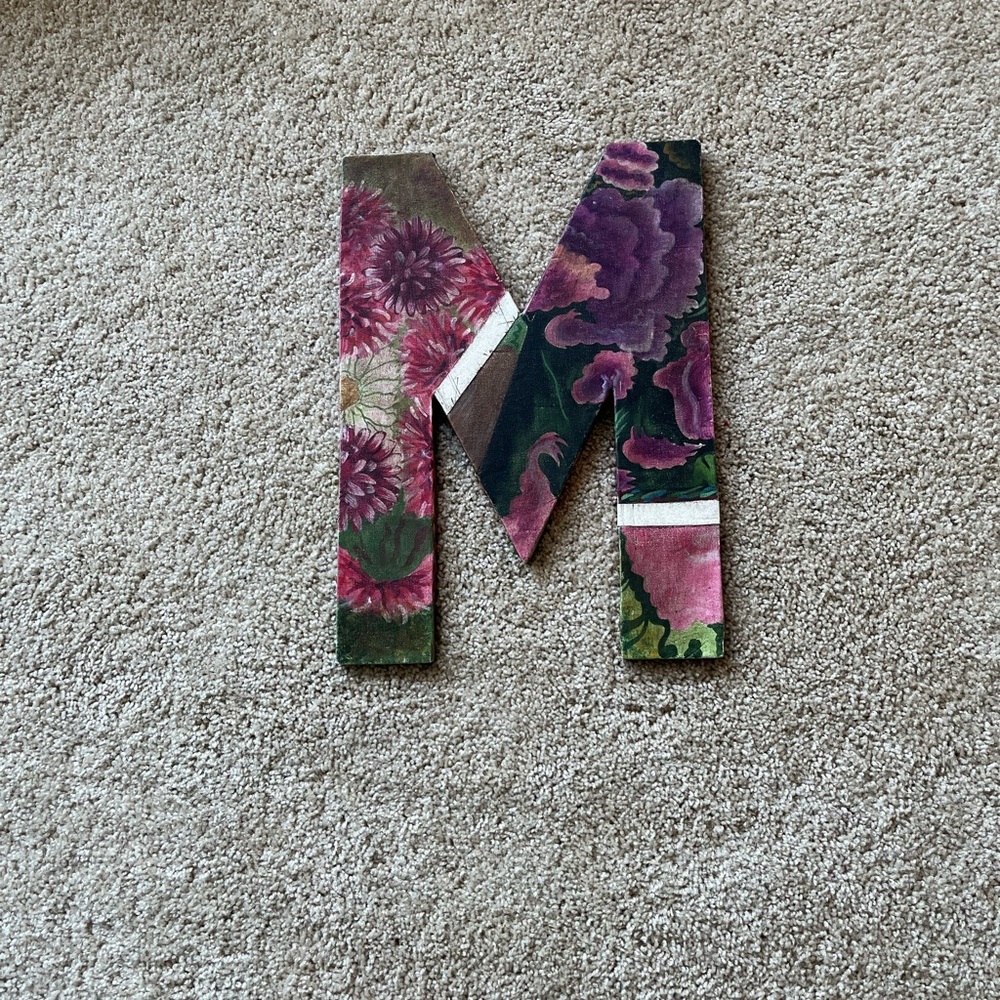Anthropologie M Sign